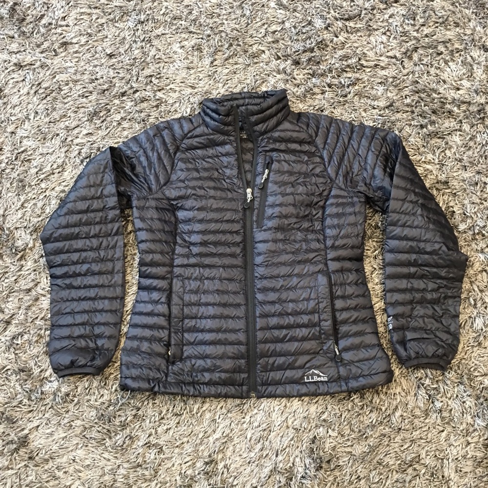 LL Bean 850 down puffer winter coat sz Small